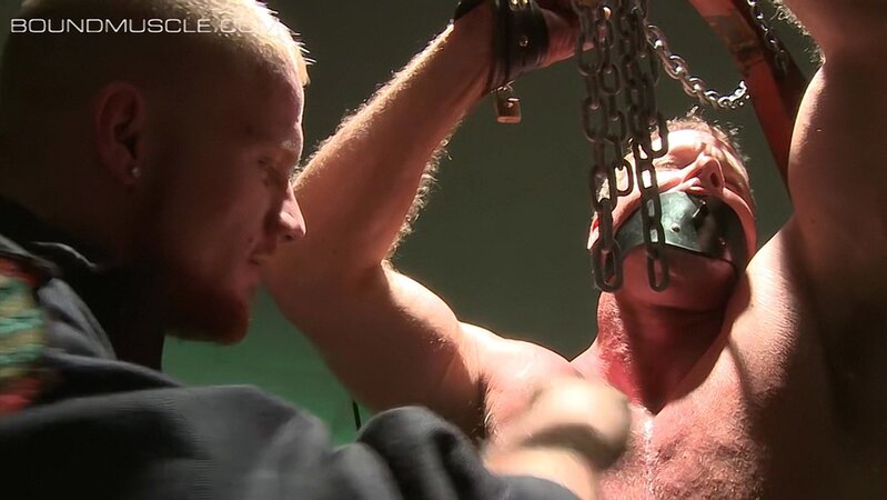 Mitch Colby and Luke Riley inspect and shave the new uncut product Derek Pain