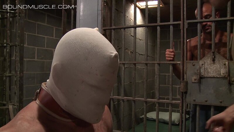 Possessed Paul Stag humiliates Tober Brandt with a hoe handle and a hot piss shower