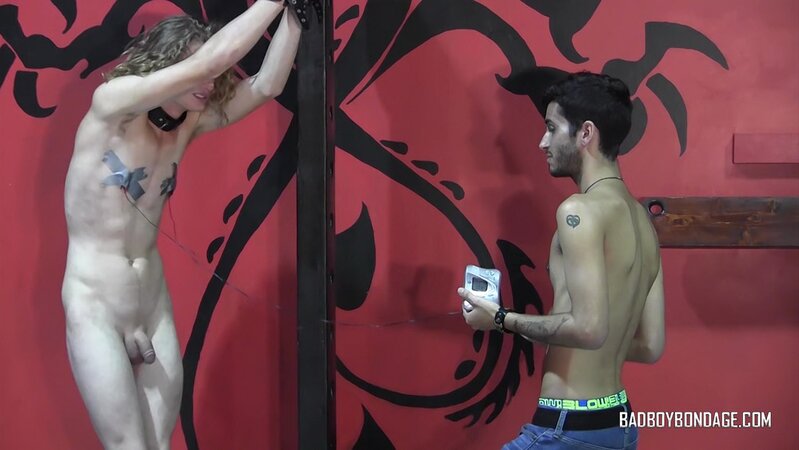 Ryann Ruckers straps Chris Wayne to the wall and uses every toy to break him