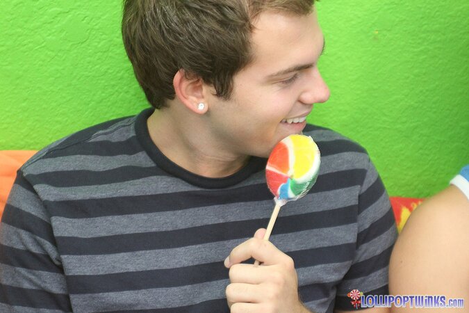 Preston Ettinger finally shares his lollipop fantasy with boyfriend Wesley Marks