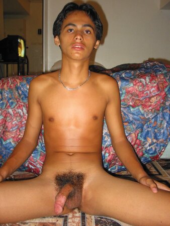 Cute thin filipino twink Charlie shows off his hard young cock