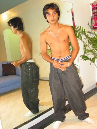 Ryan chills alone and strokes his slim twink cock