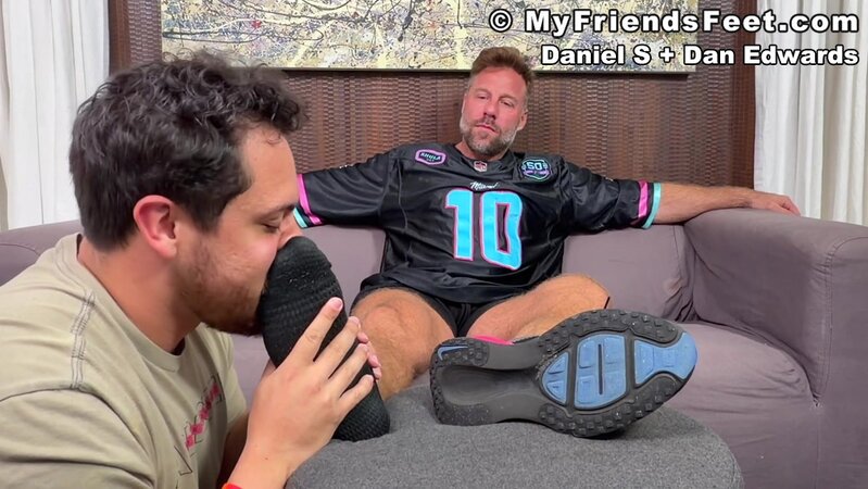 Dan Edwards gives Daniel an unforgettable foot massage and worship session