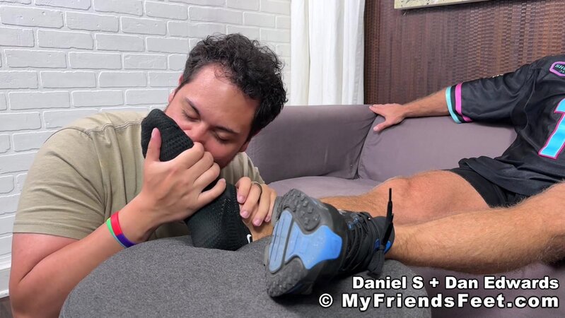 Dan Edwards gives Daniel an unforgettable foot massage and worship session