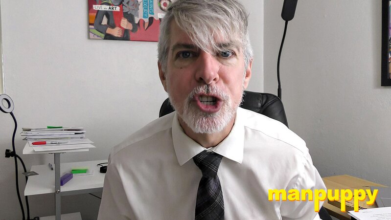 Tutor Richard Lennox gives a student a sock footjob while having him to stay on camera