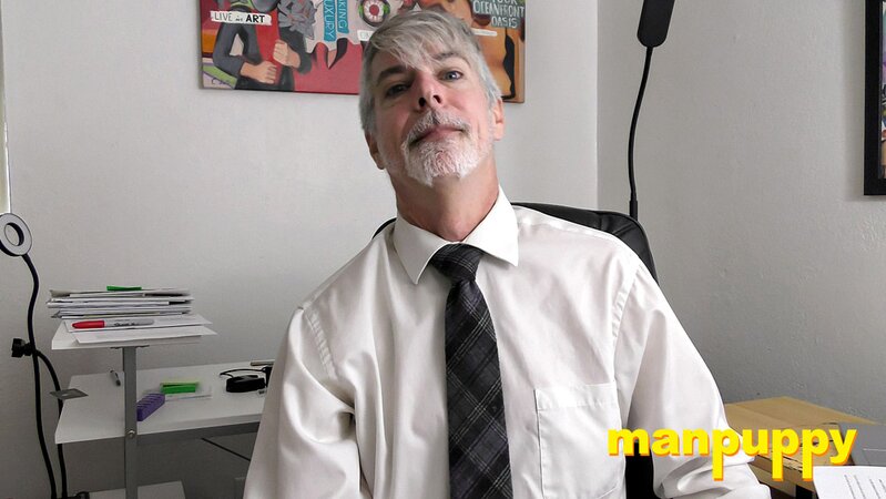 Tutor Richard Lennox gives a student a sock footjob while having him to stay on camera