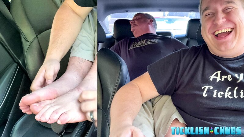 GottaluvBB tickles and worships Matt's bare feet before making him squirm for more