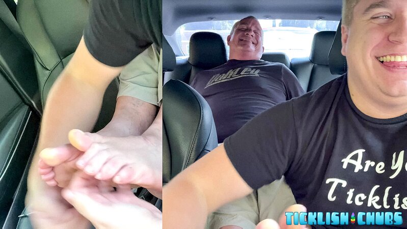 GottaluvBB tickles and worships Matt's bare feet before making him squirm for more