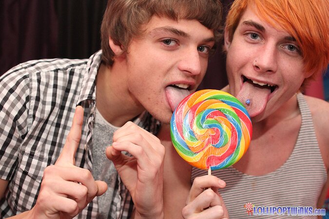 Preston Andrews and Blake Allen celebrate 100 scenes with raw twink sex