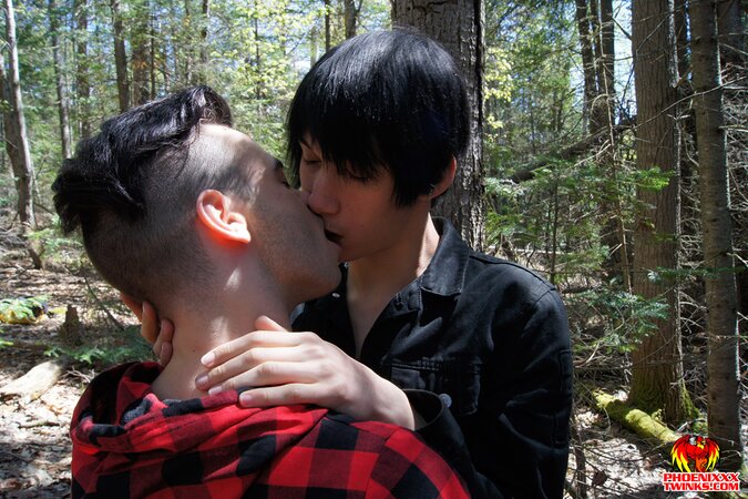Zac Hunter breeds Daniel Tanner raw inside the cabin