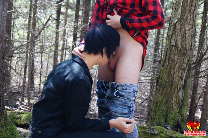 Zac Hunter breeds Daniel Tanner raw inside the cabin