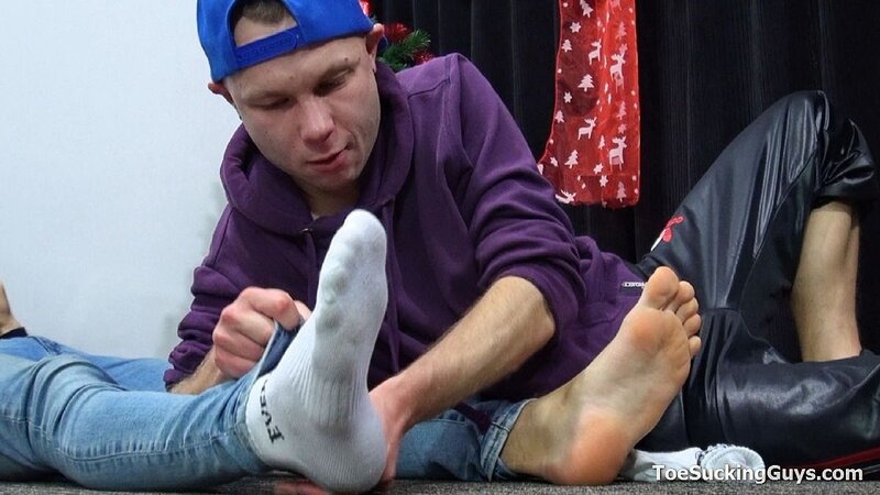 A slender young twink explores a kinky and passionate fetish play session