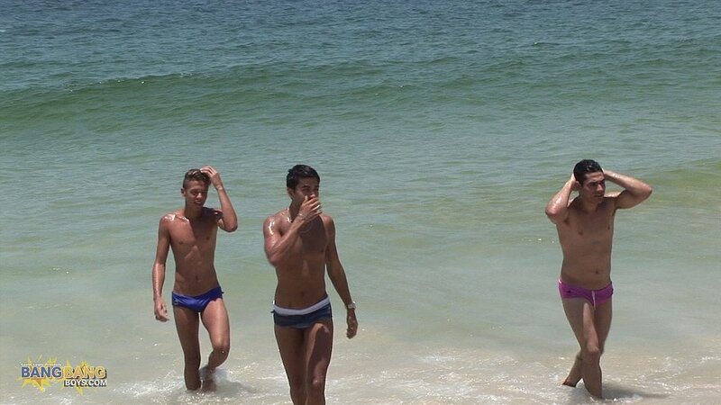 Mikael Pezzine gets sandwiched between Gustavo Henry and Tony D in a threesome