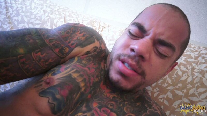 Bad boy Diego Castro brings out his favorite toys for a hot solo show