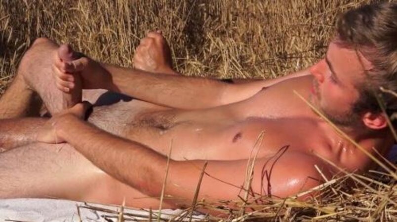 Farm hands Justin Dodge and Brandon Haze satisfy their outdoor craving