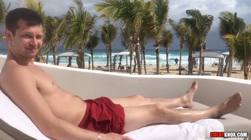 Colby Chambers and Mickey Knox celebrate two years with a vacation fuck