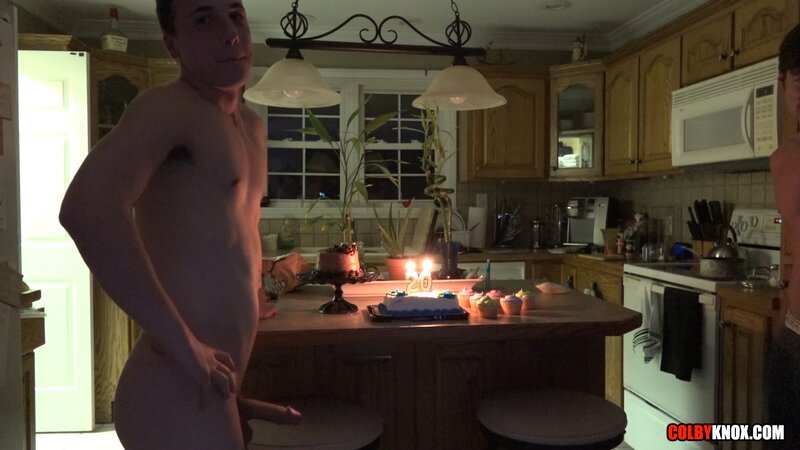 Troye Jacobs celebrates his birthday with a five way fuck fest