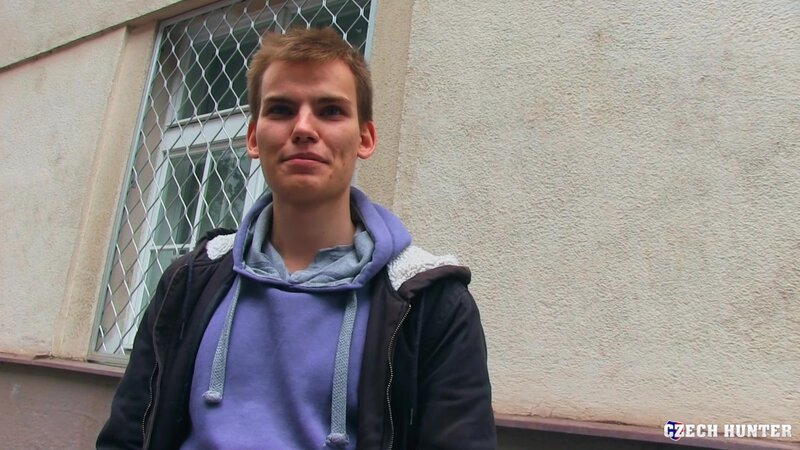 An innocent student of multimedia gets his tight hole pounded on camera