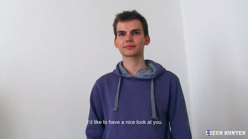 An innocent student of multimedia gets his tight hole pounded on camera