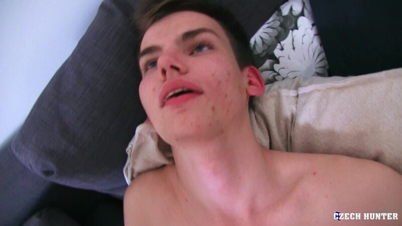 An innocent student of multimedia gets his tight hole pounded on camera