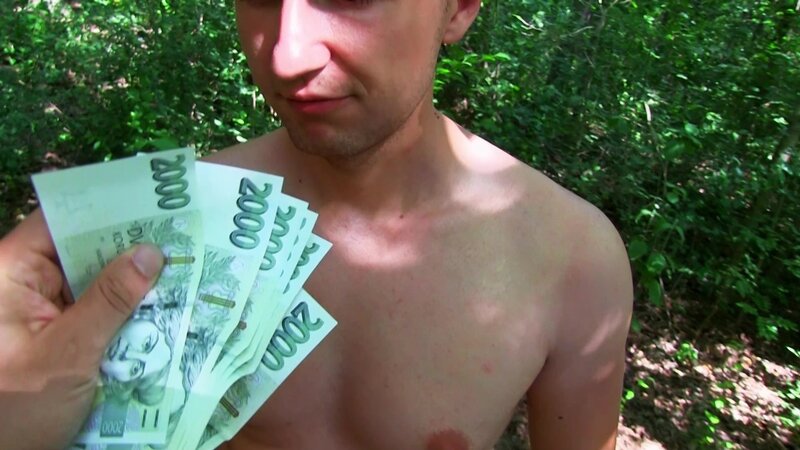 Two friends in a busy park get their tight holes drilled behind bushes
