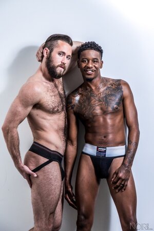 Marquee D.angelo helps nervous reporter Ziggy Banks relax for a deep fuck
