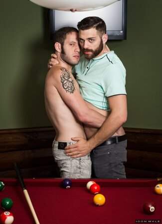 Tommy Defendi and Wolf Hudson swap deep blowjobs before a hard flip fuck