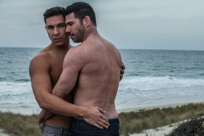 Billy Santoro and Seth Santoro drop the interview once their chemistry takes over