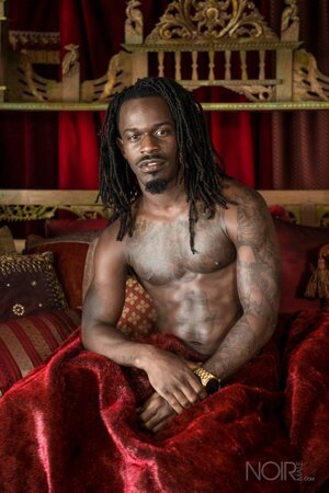 Black stud Fame opens up and shows his impressive package in an interview