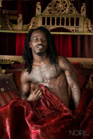 Black stud Fame opens up and shows his impressive package in an interview