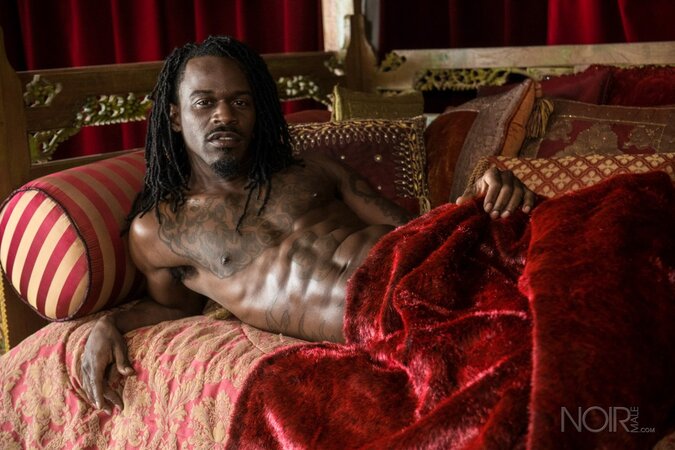 Black stud Fame opens up and shows his impressive package in an interview