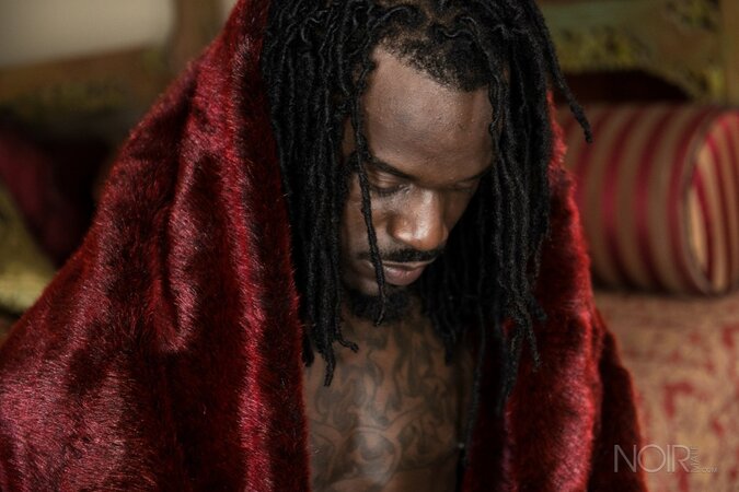 Black stud Fame opens up and shows his impressive package in an interview
