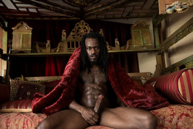 Black stud Fame opens up and shows his impressive package in an interview