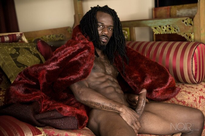 Black stud Fame opens up and shows his impressive package in an interview