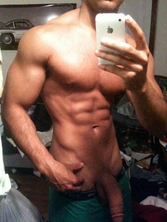 That young man has gorgeous body