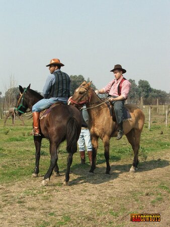 Guy tasting cowboys` dicks to the fullest