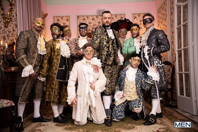 Prince Sir Peter finds Dean Young at the ball for a fairytale fuck