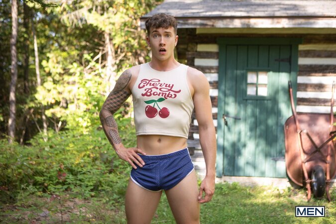 Kenzo Alvarez catches Finn August spying at camp and lets the secret hookup happen