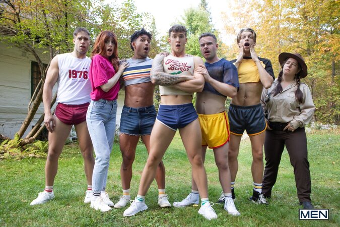 Kenzo Alvarez catches Finn August spying at camp and lets the secret hookup happen
