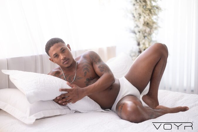 Jonatas and Rafiel explore their passion during a hot bedroom session