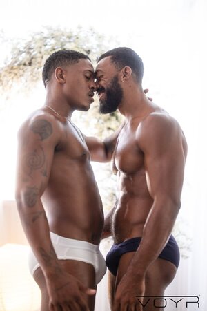 Jonatas and Rafiel explore their passion during a hot bedroom session