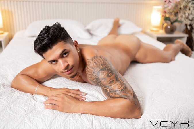 Menzorra and Gui Souza turn a tattooed Latin hookup into deep rough sex