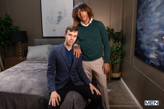Adam Awbride breeds groom to be Augie Ryder in a hot raw session