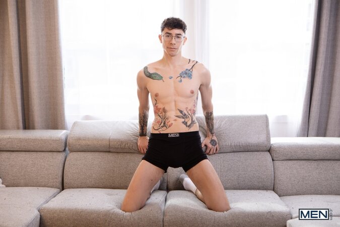 Vincent O'Reilly and Cole Black sneak away from game night for kitchen sex