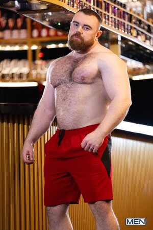 Alex Marte Kinkoer and PJ Knox enjoy a loud bar beef threesome