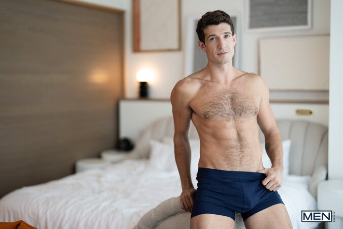 Cade Maddox gives Dane Renner exactly what the sweaty newcomer came looking for