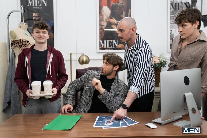 Dom King sees himself in Jake Preston and takes his new assistant across the desk
