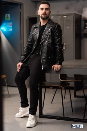 Officer Adam Tyrant detains Manuel Capri then turns the station into a private stop