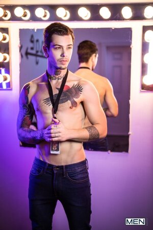 Dex Parker catches Marco Bianchi backstage and trades band access for a rough hookup