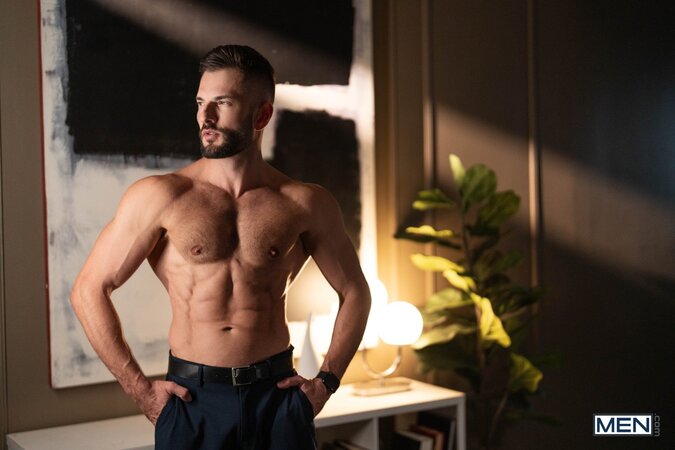 Holden Beau cranks up the office heat until Zac Barrett gives him exactly what he wants